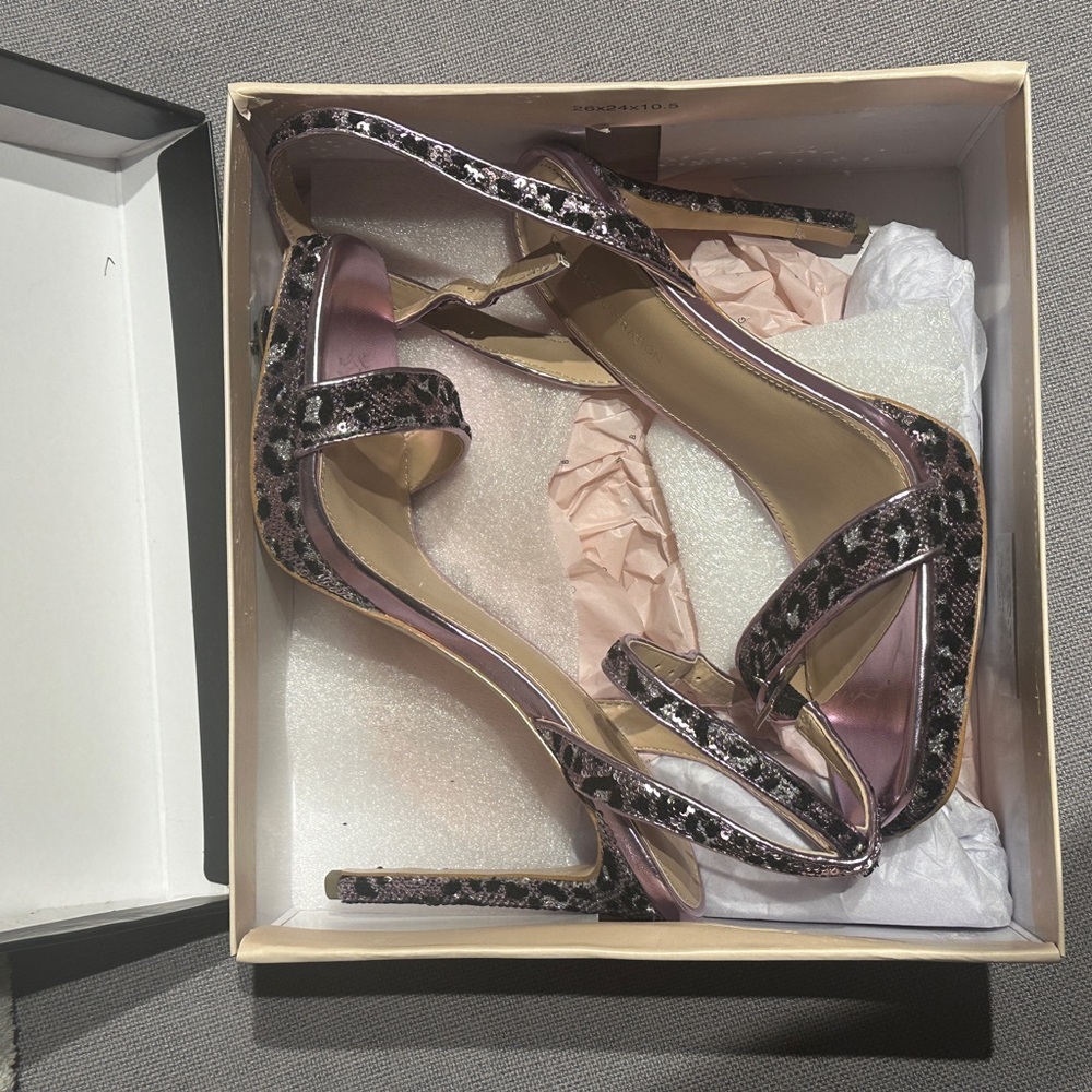 BCBGeneration Cadence Sequin Platform Sandal Special Occassion Baddie